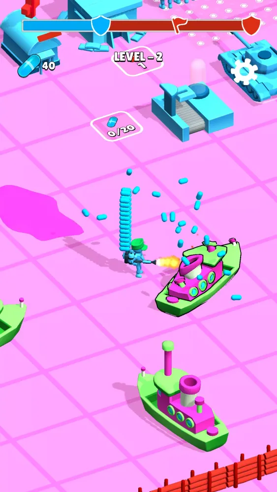 Zrzuty ekranu Plastic Army: Battle Simulator