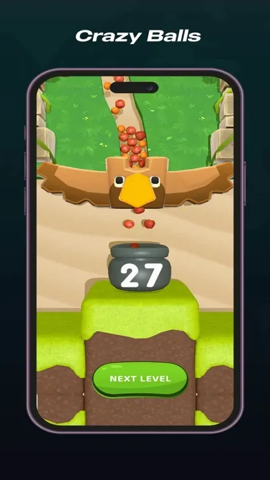 Capturas de tela do Crazy Balls : Fruit Farming