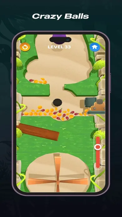 Capturas de tela do Crazy Balls : Fruit Farming