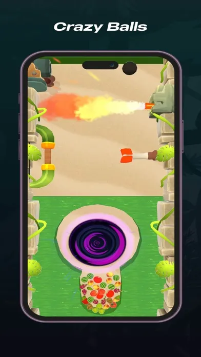 Capturas de tela do Crazy Balls : Fruit Farming