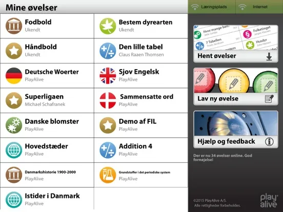 Ecolarium iPad  Screenshots