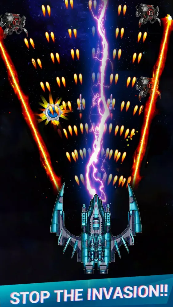 Glaxy shooter Galaxy Attack 3D应用截图