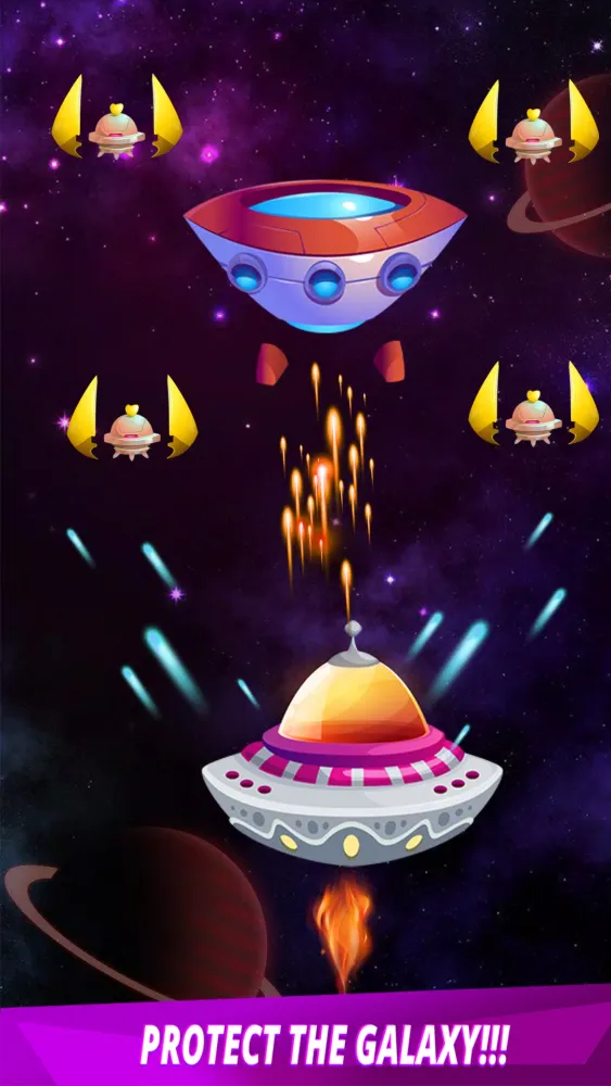 Glaxy shooter Galaxy Attack 3D应用截图
