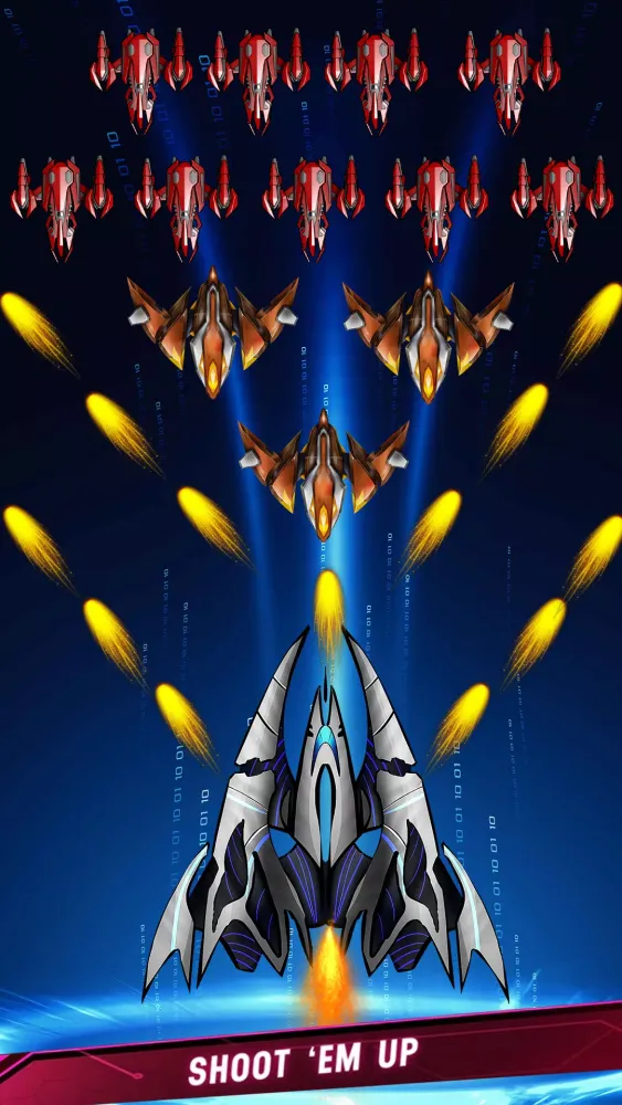 Glaxy shooter Galaxy Attack 3D应用截图