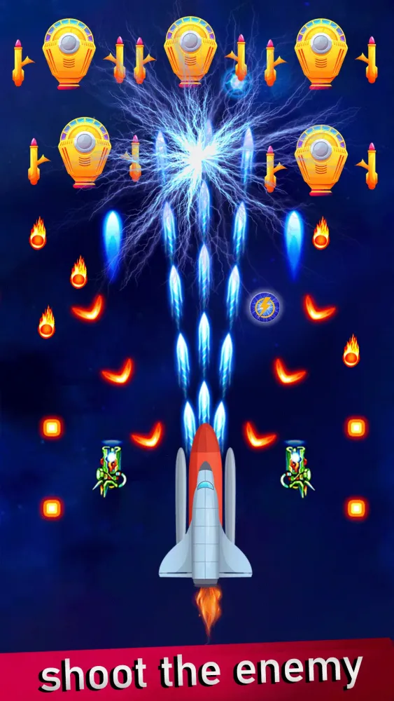 Glaxy shooter Galaxy Attack 3D应用截图