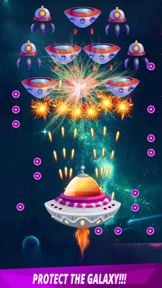 Glaxy shooter Galaxy Attack 3D应用截图