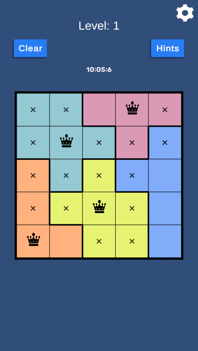 Ảnh chụp màn hình của Queens Puzzle