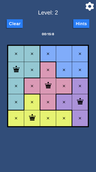 Ảnh chụp màn hình của Queens Puzzle