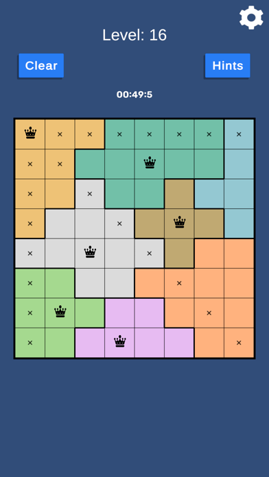 Ảnh chụp màn hình của Queens Puzzle