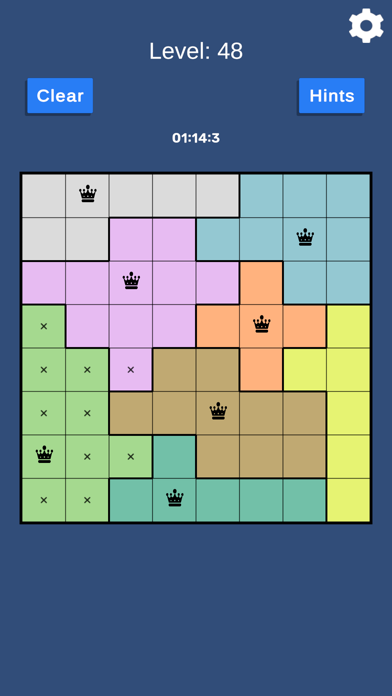 Ảnh chụp màn hình của Queens Puzzle