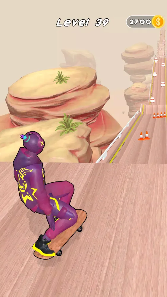Ragdoll Downhill Skateboarding स्क्रीनशॉट