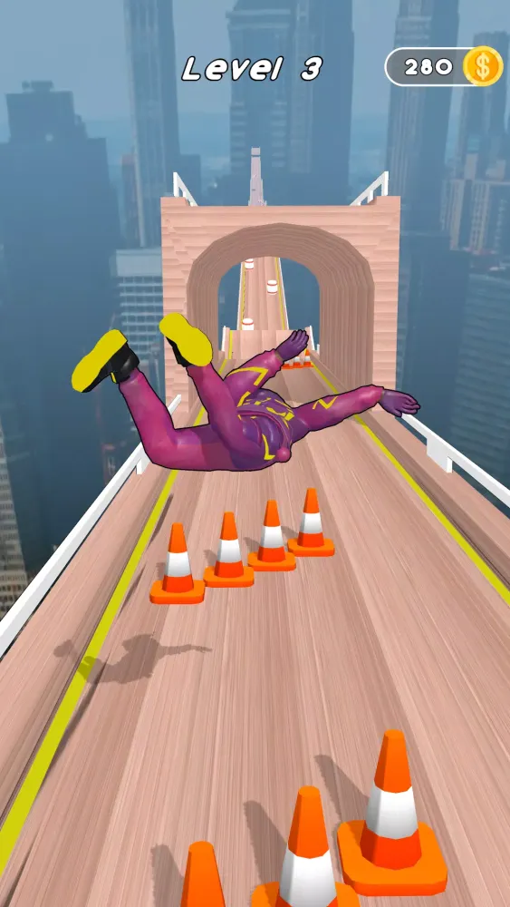 Ragdoll Downhill Skateboarding स्क्रीनशॉट