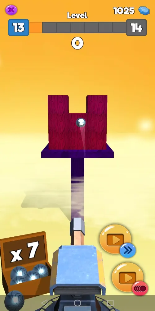 Tangkapan layar Knock Blocks - Ball Shooter 3D