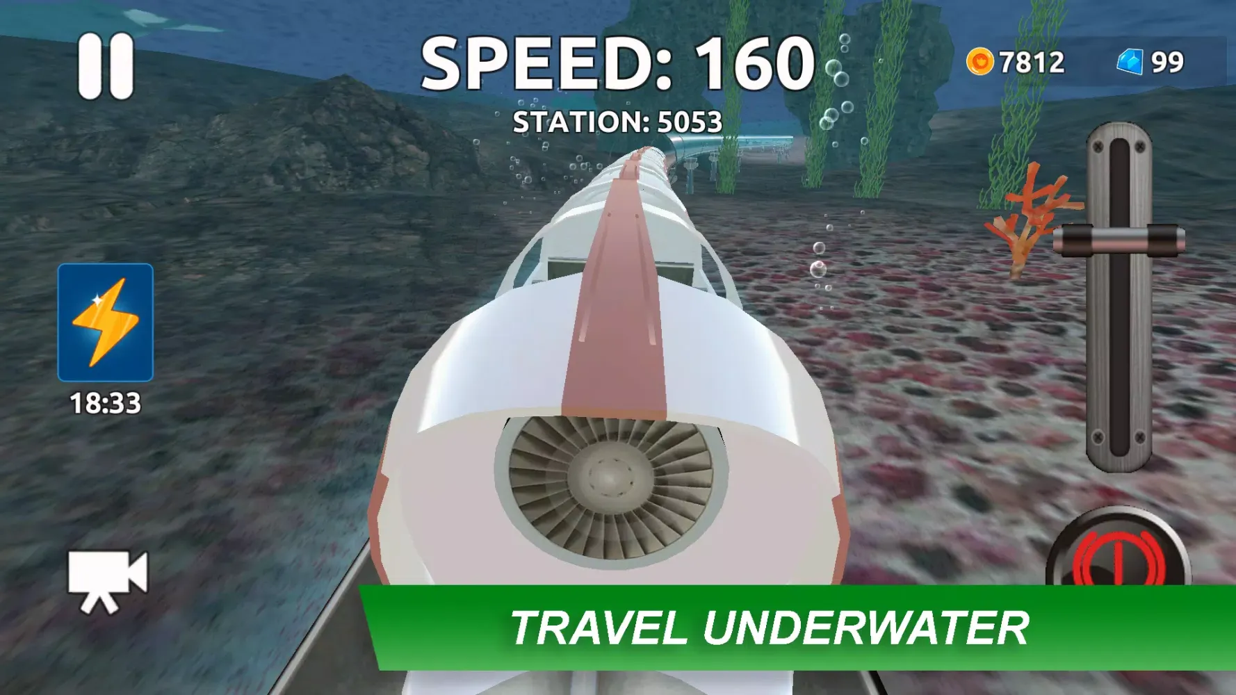 Скриншоты Hyperloop: train simulator