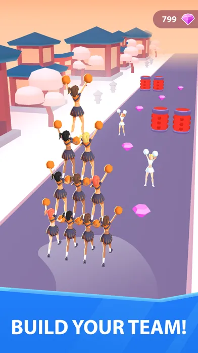 Cheerleader Run 3D应用截图