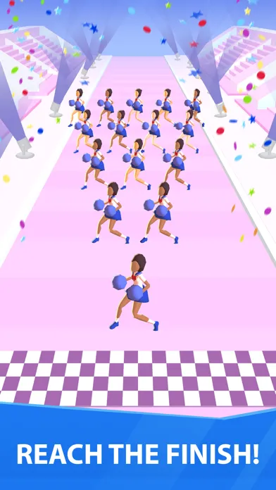 Cheerleader Run 3D应用截图
