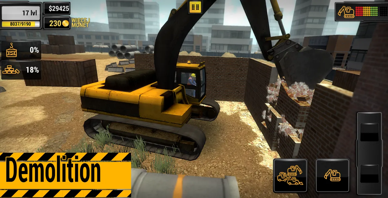 Construction Machines 2016 Mobile Screenshots