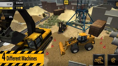Capturas de tela do Construction Machines 2016 Mobile