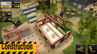 Capturas de tela do Construction Machines 2016 Mobile