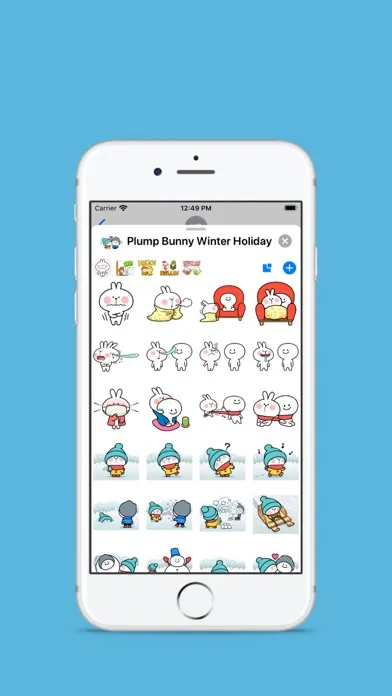 صور Plump Bunny Winter Holiday