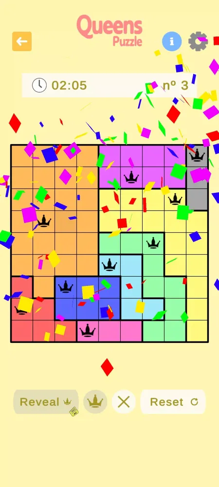 ภาพหน้าจอของ Queens Puzzle
