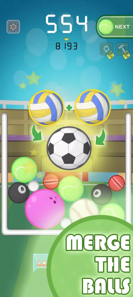 Sports Ball Merge 스크린샷