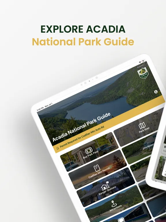Acadia Nat'l Park iPad  Screenshots