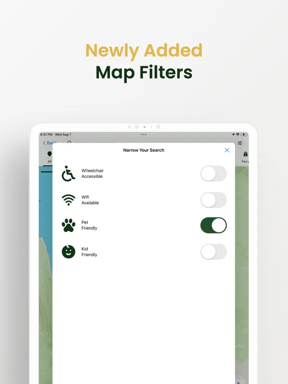 Acadia Nat'l Park iPad  Screenshots
