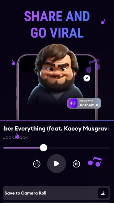 Anthem AI: Cover Songs & Music应用截图