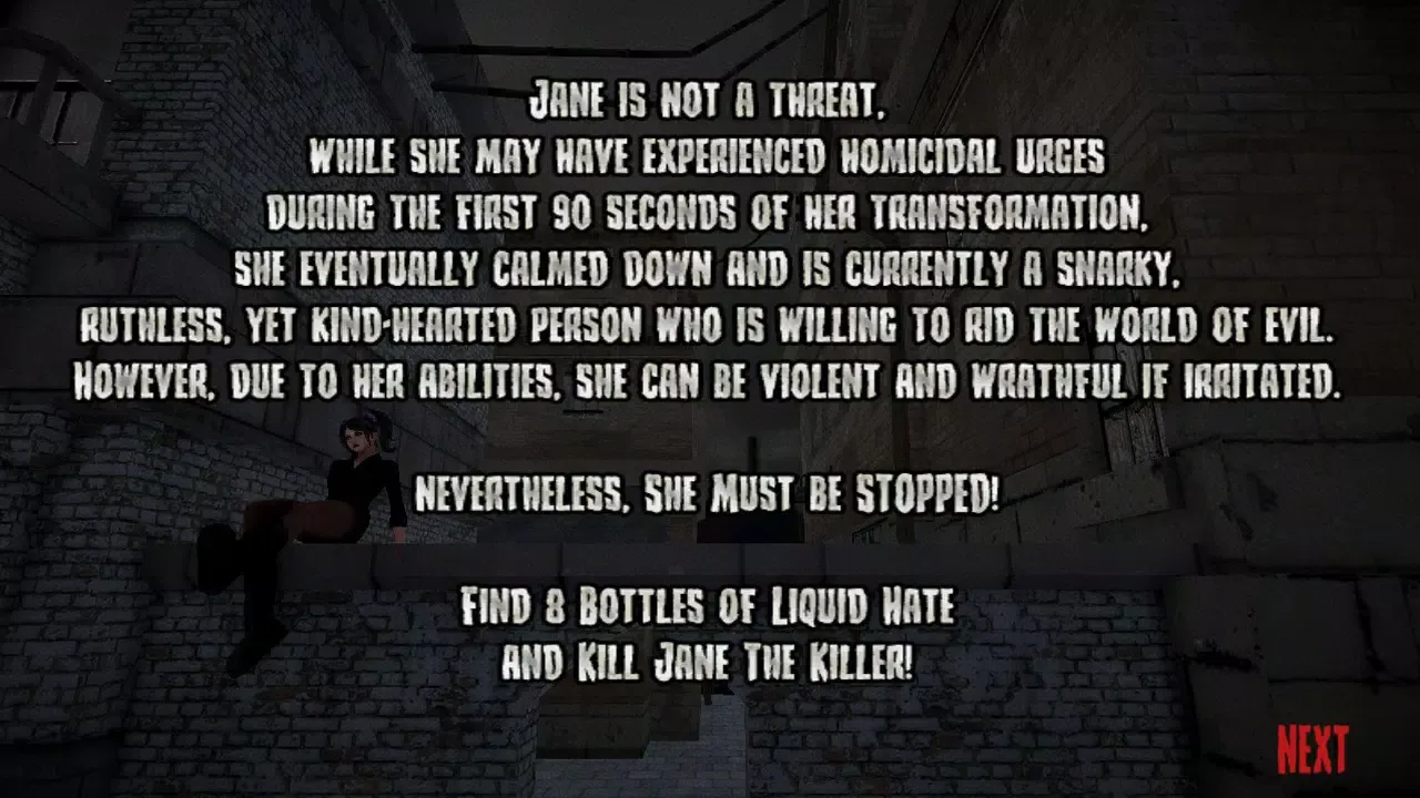 Tangkapan layar Lets Kill Jane The Killer