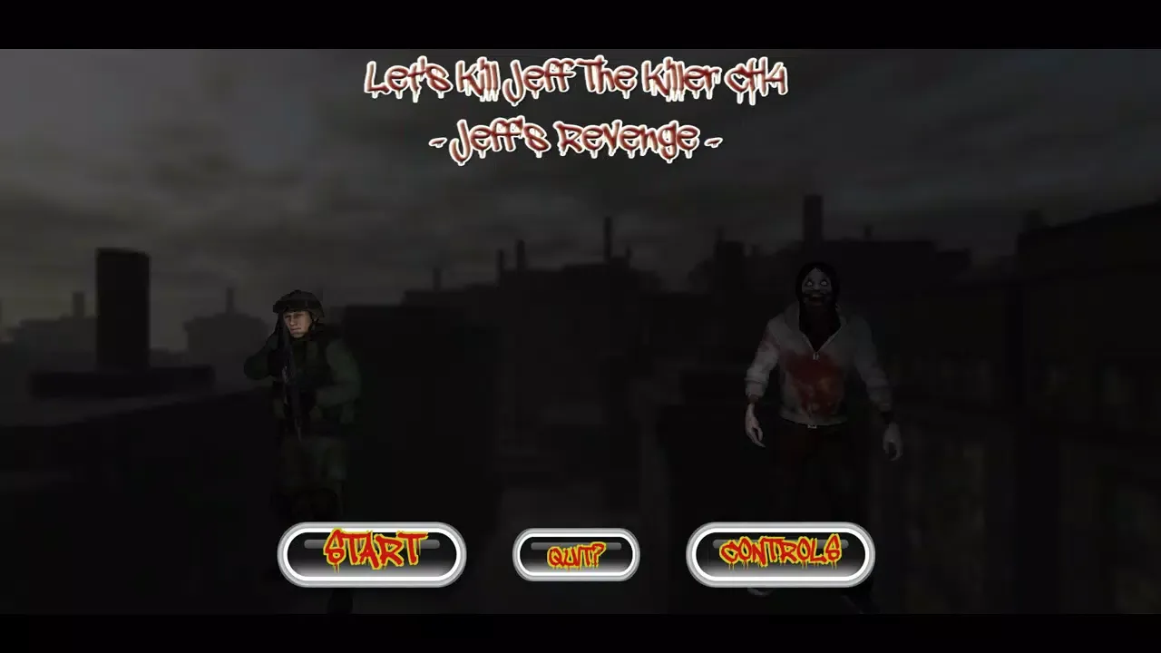 Tangkapan layar Let's Kill Jeff The Killer Ch4