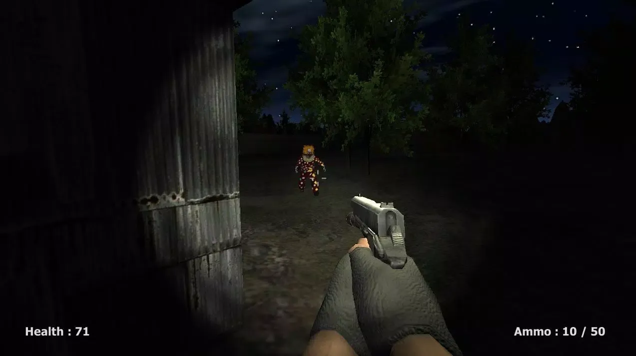 Capturas de tela do Slenderclown Chapter 1