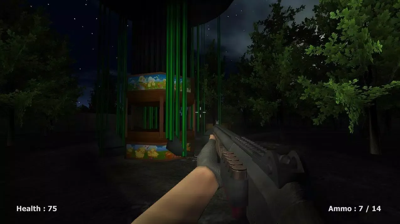 Capturas de tela do Slenderclown Chapter 1