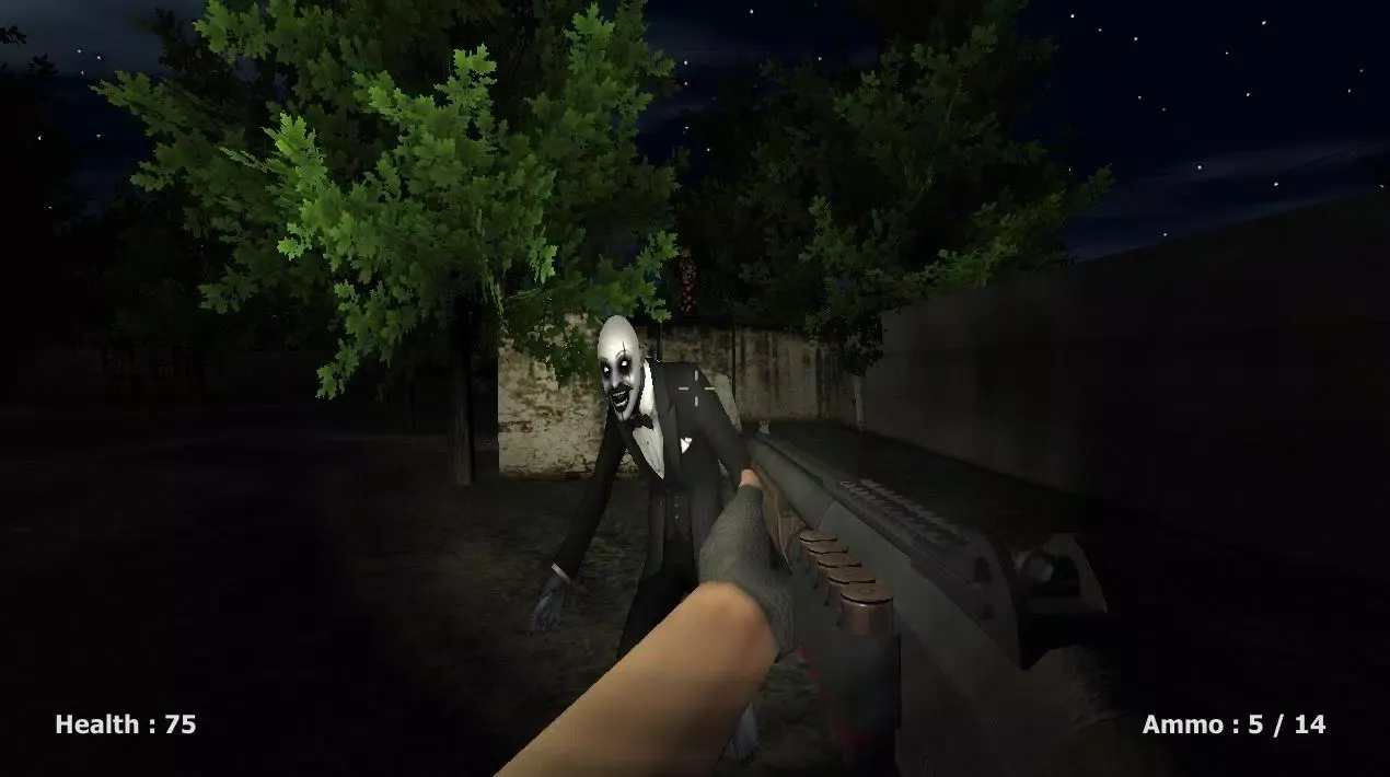 Capturas de tela do Slenderclown Chapter 1