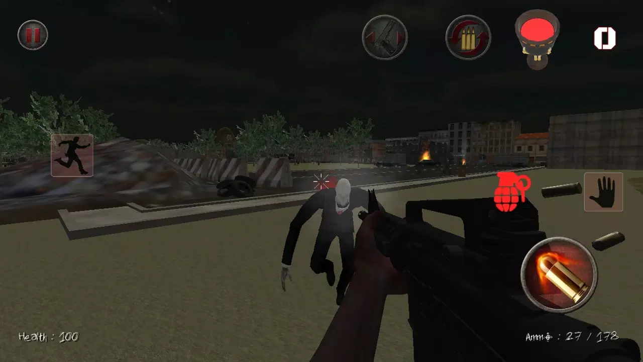 Tangkapan layar Slenderman Must Run