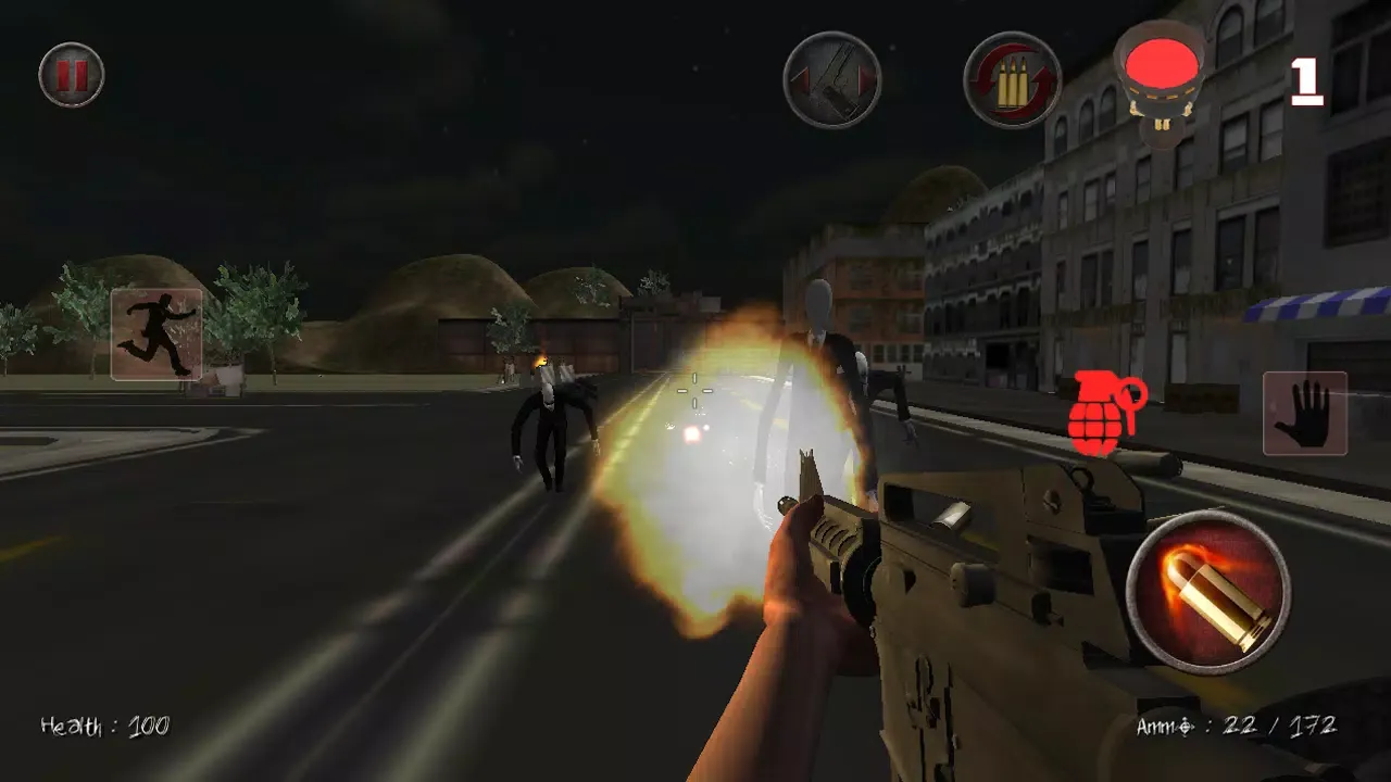 Tangkapan layar Slenderman Must Run
