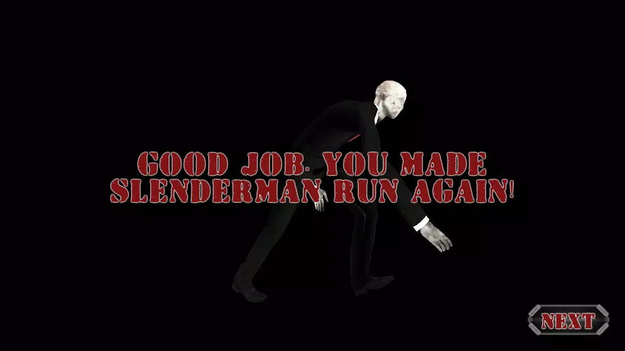 Tangkapan layar Slenderman Must Run
