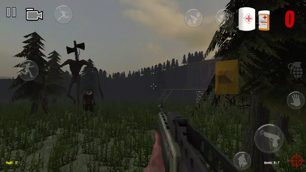 Screenshot di Siren Head: Terrifying Story
