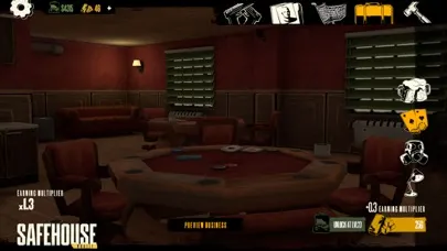 Capturas de tela do Safehouse Mobile