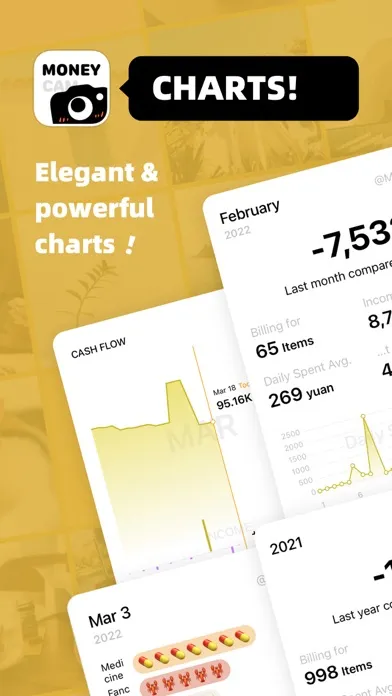 Ảnh chụp màn hình của Money Cam: Expenses Tracker
