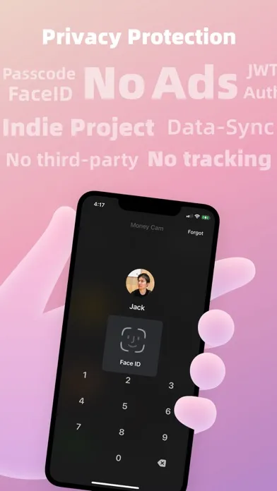 Ảnh chụp màn hình của Money Cam: Expenses Tracker