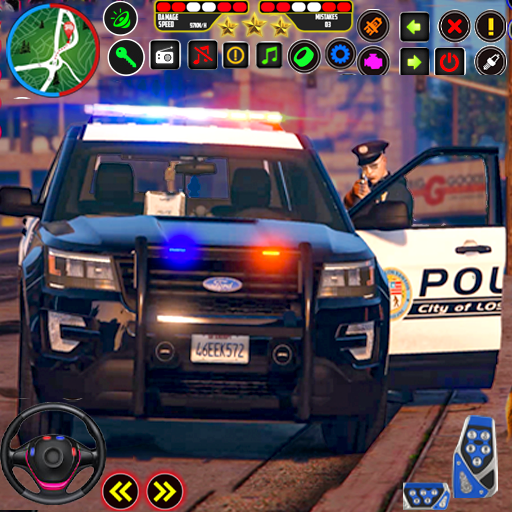 Police Car Chase Police Game