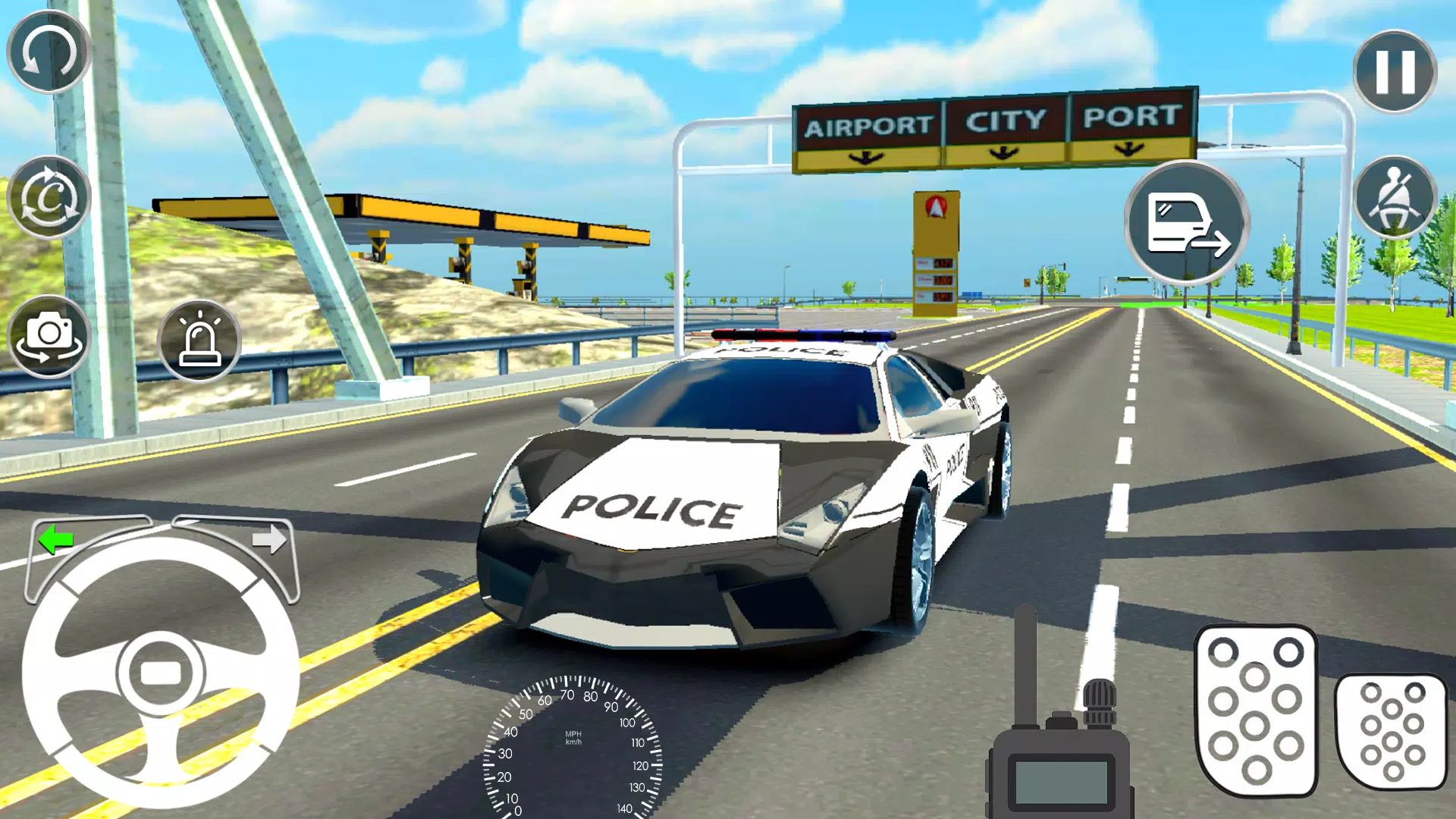 Police Car Chase Police Game Screenshots