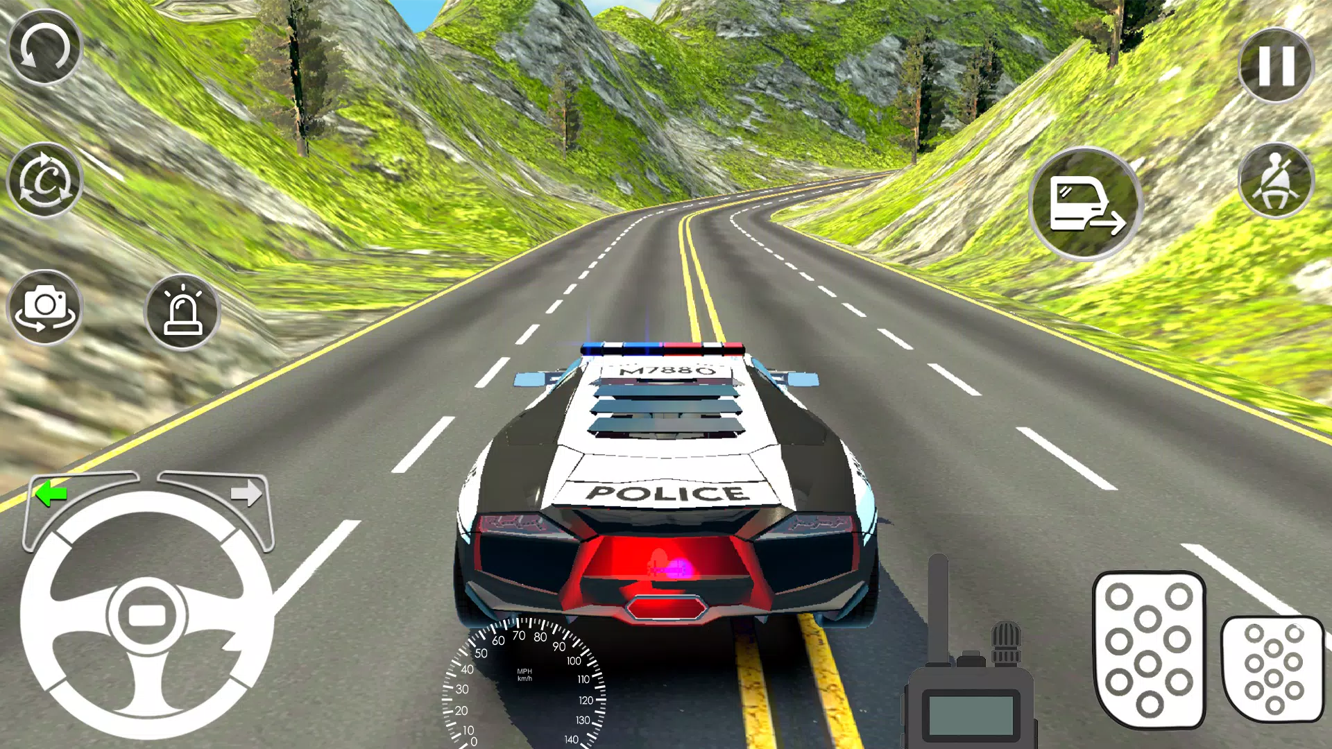 Police Car Chase Police Game Screenshots