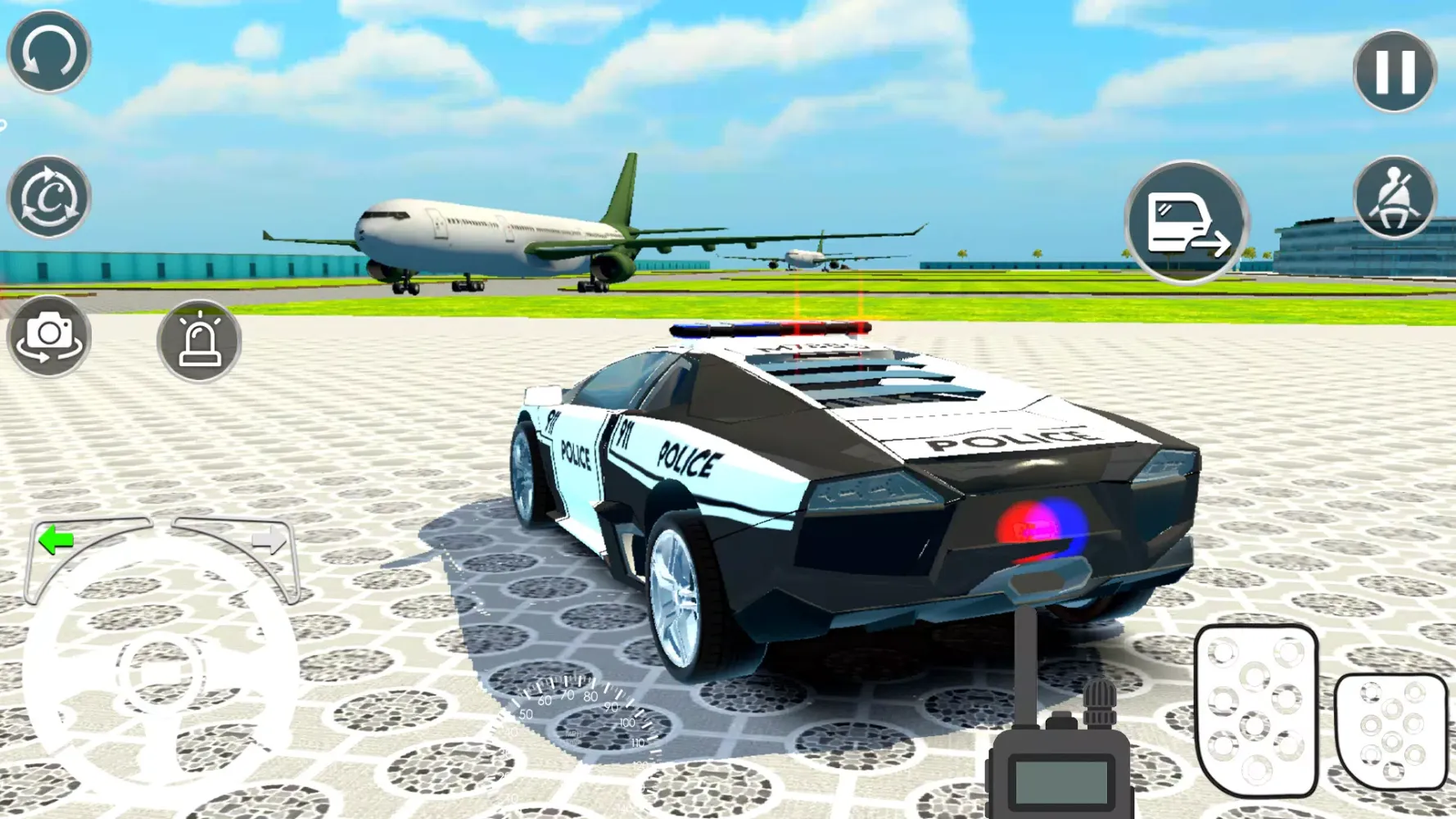 Police Car Chase Police Game应用截图