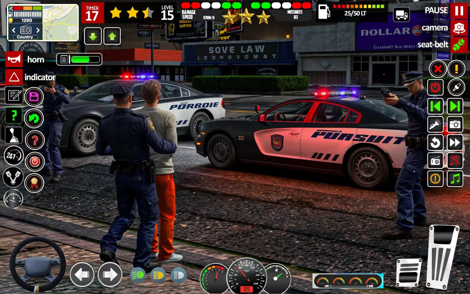 Police Car Chase Cop Games 3d应用截图