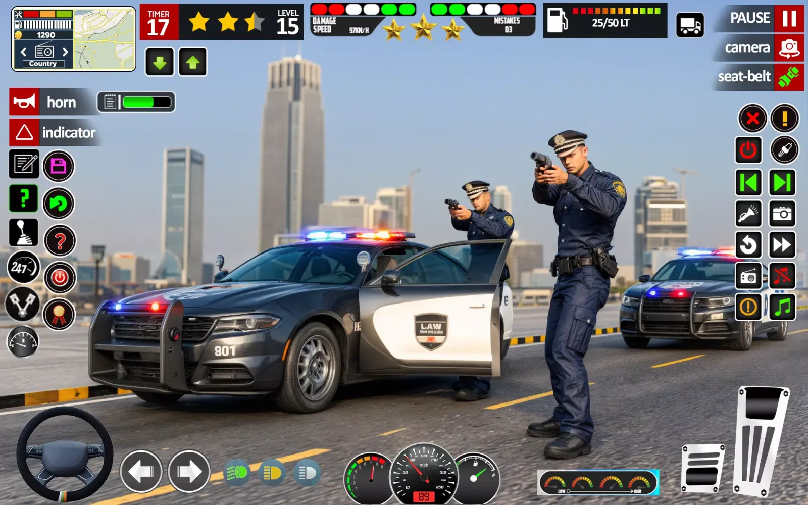 Police Car Chase Cop Games 3d应用截图