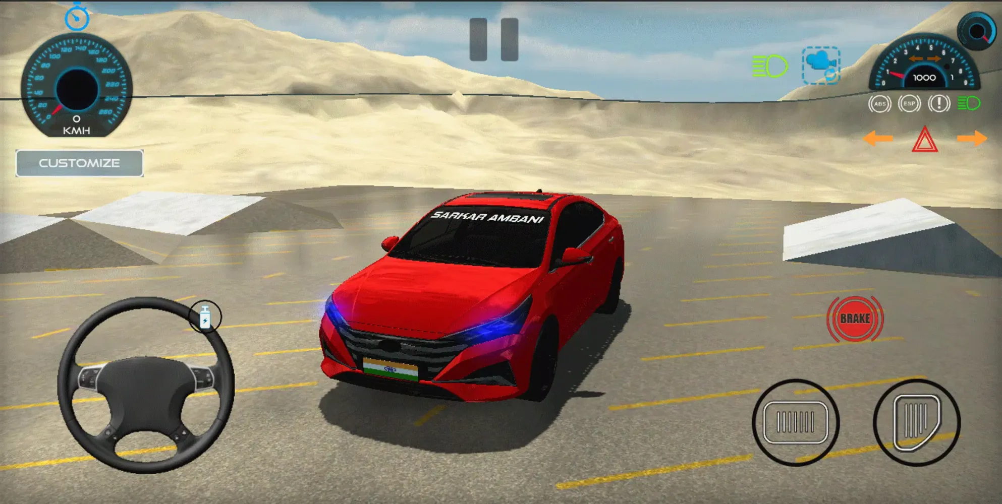Indian Car Simulator Game 스크린샷