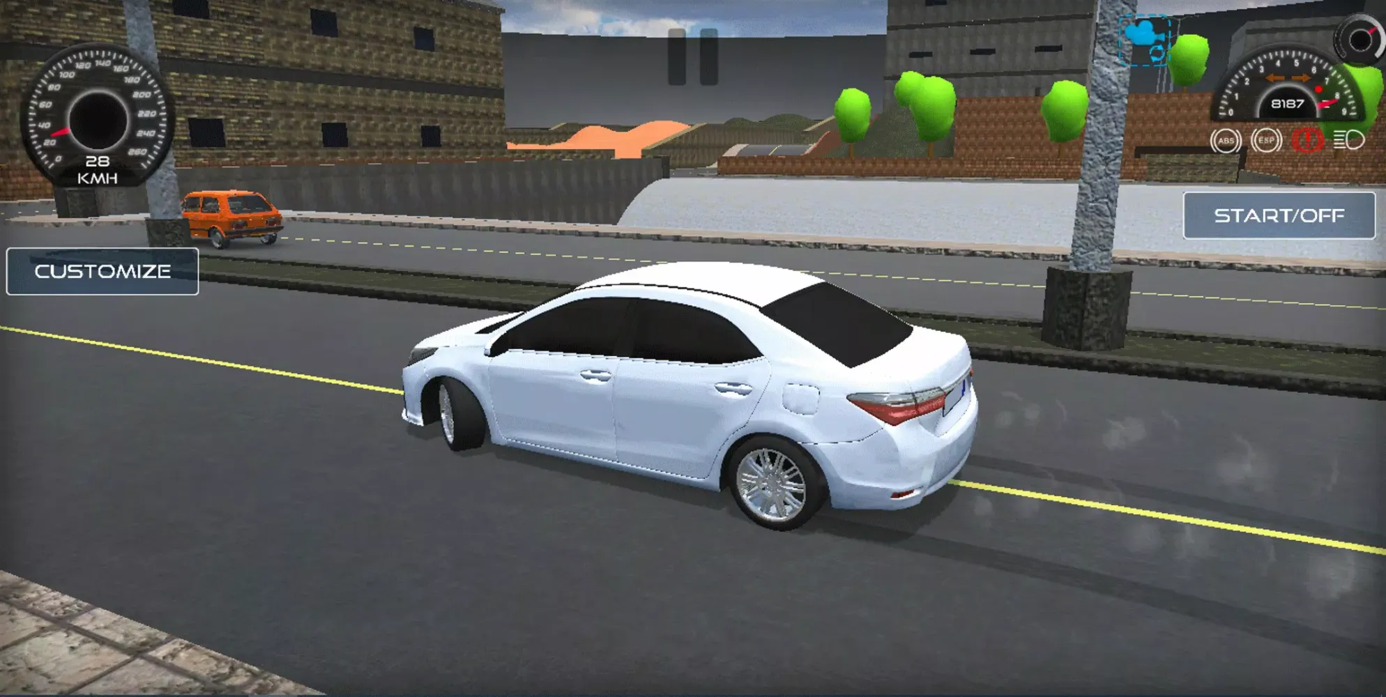 Toyota Drift Simulator 2021 স্ক্রিনশট