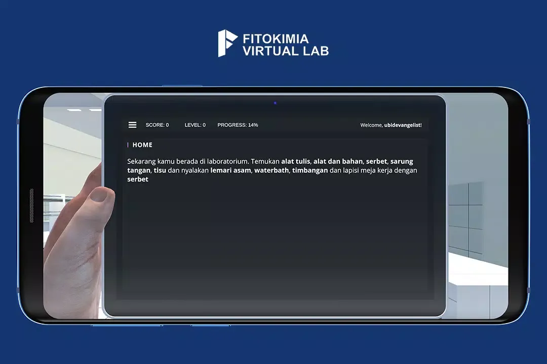 Скриншоты Virtual Lab Fitokimia
